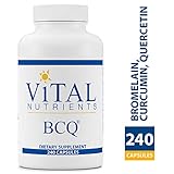 Vital Nutrients - BCQ (Bromelain, Curcumin & Quercetin) - Herbal Support for Joint, Sinus and Digestive Health - 240 Capsules
