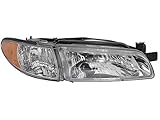 Pontiac Grand Prix Replacement Headlight Assembly (with Side Marker Light) - Passenger Side