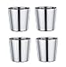 TeamFar Toddler Cup, Stainless Steel Kids Cups Mugs, Insulated Double Wall & BPA Free, Healthy & Dishwasher Safe, 6 OZ - Set of 4