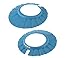 King's Deal- Tm 2 Pcs Safe Shampoo Shower Bathing Protect Soft Cap Hat for Baby Children Kids,by Kings Deal (Blue)