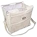 BagSmith - Knitting and Crafts Project Bag - Collapsible Canvas Storage Bag with Stand