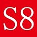REDELEPHAN Compatible with Galaxy S8 Case，Full Body Protection Ultra-Thin Hard PC Case with A Soft HD Screen Protector Anti Scratch Cover for Galaxy S8 (Red)