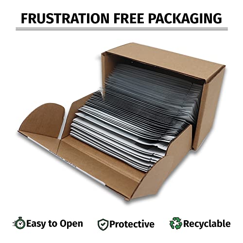 (50) Gorilla Supply Credit Card Cleaning Cards, Dual Side Card Reader