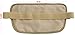 Zegur Tm Lightweight High Quality Undercover Beige Waist Money Belt Pouch - With RFID BLOCKING TECHNOLOGY Sleeves, Best to Protect Yourself From Travel Theft - Wallet Stash Made From Special ANTI SWEAT Cotton Material for Breathable & Moisture-wicking - Elastic Belt with Adjustable Buckles - 2 Zippered Pockets for Passport and Cash - For Women and Men - 100% Satisfaction Guaranteed LIFETIME MONEY BACK WARRANTY - LIMITED TIME LOW PRICE OFFER - Enhance Your Travel Experience Now!