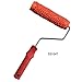 MagiDeal 7 inch Fish Scales Pattern Embossed Painting Roller with Plastic Handle