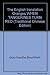 The English translation Oranges WHEN TANGERINES TURN RED (Traditional Chinese Edition) 9571447048 Book Cover
