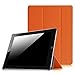 Fintie Slimshell Case for iPad 2 3 4 (Old Model) - Lightweight Tri-Fold Smart Stand Cover Protector Supports Auto Wake/Sleep for iPad 4th Generation with Retina Display, iPad 3 & iPad 2, Orange