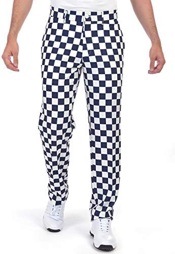 checkered golf pants