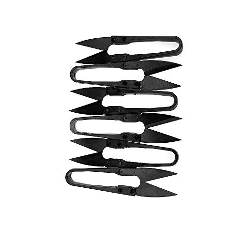 Amornphan 5pcs Bonsai Pruning Scissors Trimming Shears Cutting Cloth Tool for Sewing Scissors Yarn Thread Cutter Mini Small Garderning Bud and Leaves Trimmer