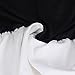 GONKOMA Women Casual Long Sleeve Slim A-Line Dresses Evening Party Short Dress (S, Black)