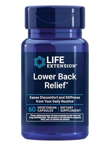 Life Extension Lower Back Relief, for Occasional Back Stiffness, Comfort and Fl…