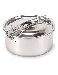Stansport solo Acero Inoxidable Pot Cook (1 litro)
