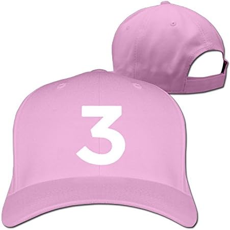 Unisex Chance The Rapper Number 3 Coloring Book Peaked Adjustable Dad Cap Painted Design Personalized Hats Snapback