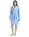 Seven Apparel Hotel Spa Collection Popcorn Jacquard Bath Robe, Aqua