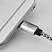 Lightning Cable,[2-Pack] 3ft/1m USB Cable Nylon Braided tangle-free High Speed Data Sync Charger cord with Aluminum Heads for Apple iPhone 6/6s/5/5s/5c Plus iPad iPod iPad Air Mini (silver)