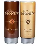 Monin Flavored Sauce, Dark Chocolate and