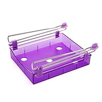 kingfansion Kitchen Article Storage Shelf Refrigerator Drawer Shelf Plate Layer (Purple)