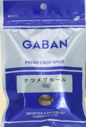 Amazon Gaban ナツメグホール 50ｇ 袋 ｇａｂａｎ 香辛料 スパイス 通販
