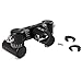 Kingwolfox Bow Stabilizer Double Adjustable V-Bar Mount Quick Disconnect for Compound Bow