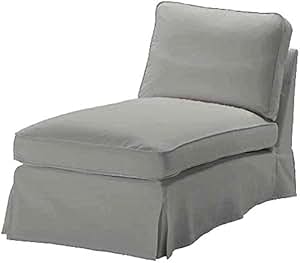 chaise ikea sofa ektorp cover light lounge replacement gray amazon slipcover custom deals cheap