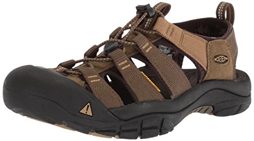 Keen men s newport hydro-m sandal, dark olive/antique b…