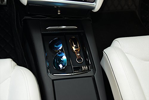 LMZX TeslaHome Center Console Armrest Storage Box Holder Container Glove Pallet for Tesla Model X Model S 2016 2017 2018 (Updated Version)