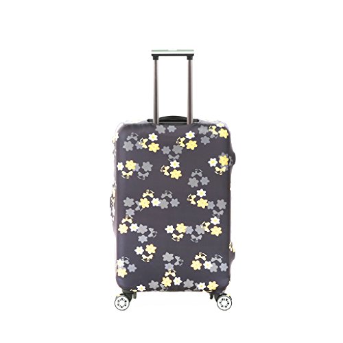 Fvstar Washable Luggage Cover Protector Spandex Suitcase Cover for Travel (M (22-24 inch Luggage), Color 24)