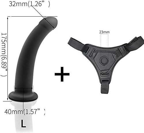 Toy Storage New Strap OnWith Suction Cup Strapless Strapon Harness Women Couples Huge Plug,L
