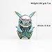 JSV-anime Alien Action Figures Pikachu Cosplay PVC Figure Collectible Model Toy (Green)