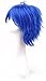 iLoveCos® Vocaloid Kaito Cosplay Blue Short Party Hair Costume Wig