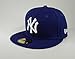 MLB New York Yankees Light Royal with White 59FIFTY Fitted Cap, 7 1/2