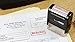 ExcelMark Paid Self Inking Rubber Stamp - Red Ink