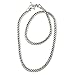 NOVICA Artisan Handmade Men's .925 Sterling Silver Chain Necklace Indonesia Balinese Traditional 'Sleek'