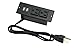 UL Listed Recessed Professional Desktop Power Grommet Data Hub Outlets, 2-Socket Dual USB Port&10 FT Power Cord (2 outlets Dual USB)