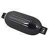 4-Ribbed-Marine-65-X-23-Boat-Fender-Vinyl-Bumper-Dock-Shield-Protection-Black