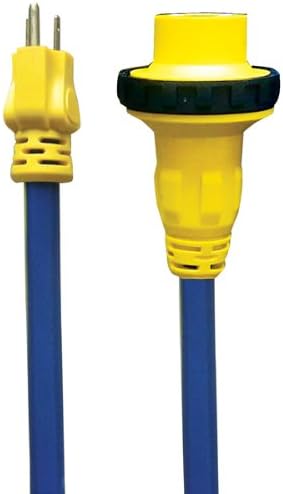 Voltec 16-00592 E-Zee Grip 15A-30A Locking Extension Cord - 2'