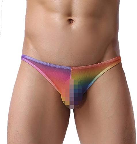 Under Warming Sche Men's Warming Shorts Transparent Nylon Under Men's Festive Clothing Shorts Underpants Perspective Pouch Soft Briefs