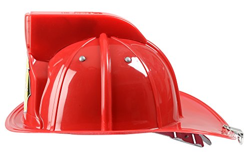 Jr. Fire Fighter Red Helmet w/Lights & Siren Costume Hat Child