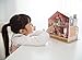CubicFun Miniature Dollhouse Kits with Furniture,Kids House 3D Puzzle Toys,Sara's Home P678h