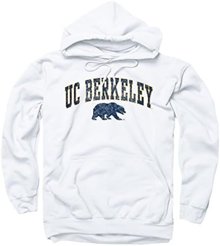 Shop College Wear UC Berkeley Unisex Hoodie-Sweatshirt-White