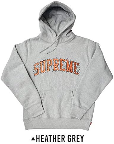 supreme water arc hooded sweatshirt black