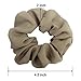 Ahoney 5 Pack Large Chiffon Flower Hair Scrunchies Elastics Hair Scrunchie Scrunchy Hair Ties Ponytail Holder for Women