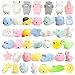 WATINC Random 12 Pcs Cute Animal Squishy, Kawaii Mini Soft Squeeze Toy,Fidget Hand Toy for Kids Gift,Stress Relief,Decoration,12 Pack