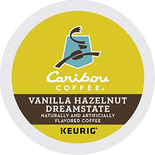 Caribou Coffee, Vanilla Hazelnut Dreamstate K-Cups (24 Count) - Packaging May Vary