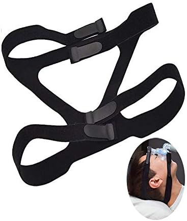 ZeroGoo 2 Pack Universal Mask Strap Replacement Headgear Gear Compatible with Most 4 Point Connection Breathing & Respirator & Nasal & Full Face & Sleep Apnea & Dreamwear & Wisp Mask(Without Mask)