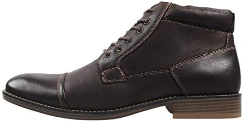 kunsto men's genuine leather oxfords dress ankle boots with zipper