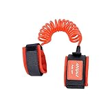 ABOGALE Baby Child Anti Lost Safety Velcro Wrist Link (Orange)