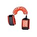 ABOGALE Baby Child Anti Lost Safety Velcro Wrist Link (Orange)