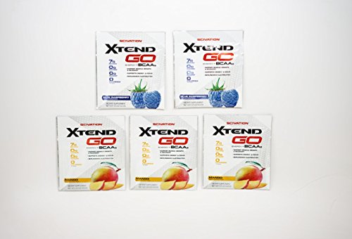 Scivation, Xtend BCAAs,Variety Pack - 1 Serving Pouches