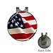 USA Flag Golf Ball Marker Hat Clip